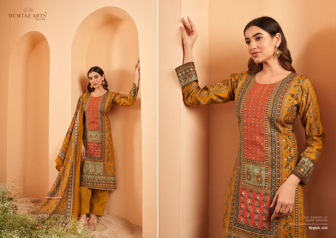 Nayaab Vol 2 By Mumtaz Muslin Digital Printed Dress Material Wholesalers In Delhi
